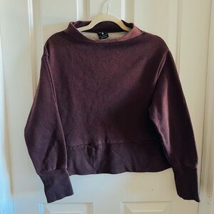 Nike Maroon Mockneck Sweatshirt